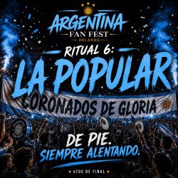 RITUAL 6 - Argentina vs Suiza - 4tos de FINAL FAN FEST Orlando